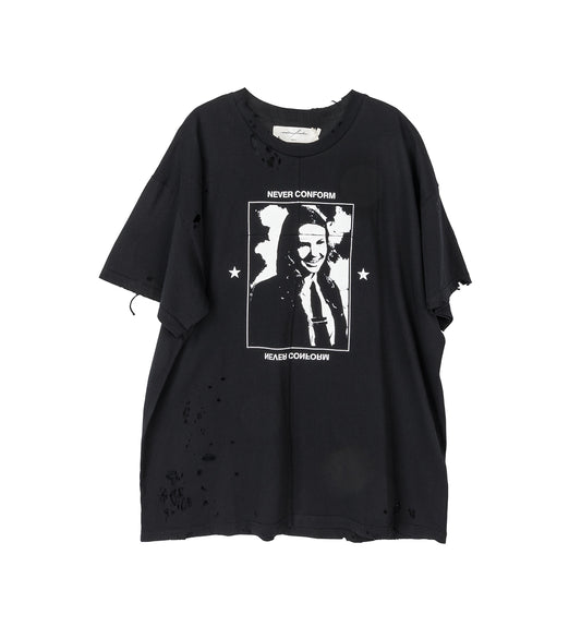 HANNAH TEE SCLERA BLACK