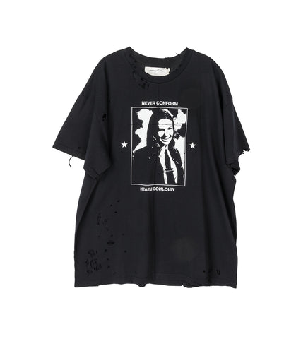 HANNAH TEE SCLERA BLACK