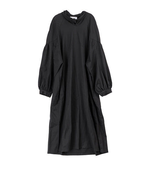 EVERS LONG SHIRT CROW BLACK