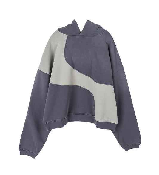 WAVE HOODIE DARK GREY