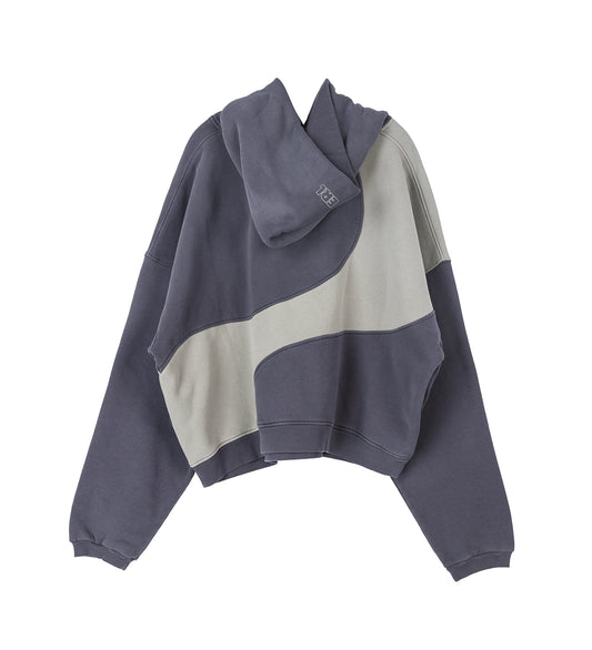 WAVE HOODIE DARK GREY