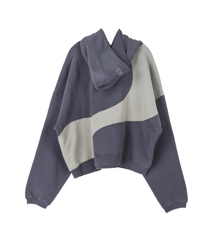 WAVE HOODIE DARK GREY