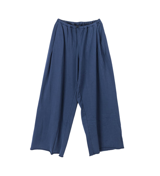 VELEKA WIDE TROUSERS MARINE BLUE