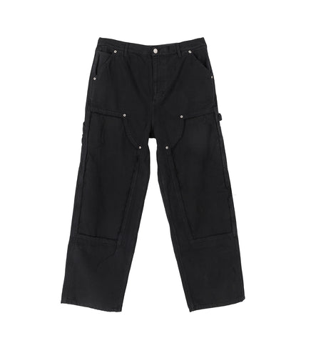 VINTAGE WASH CANVAS DISTRESSED BLACK