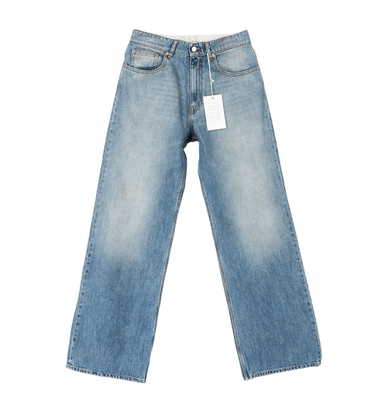 BREAKWATER WASH DENIM JEANS BLUE