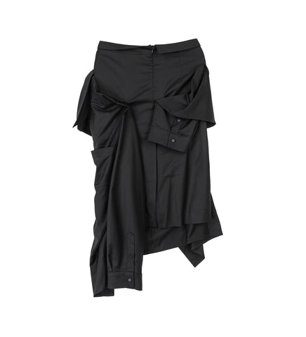 SHIRT SKIRT BLACK