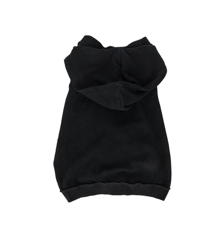 HYBRID HOODIE-SKIRT BLACK