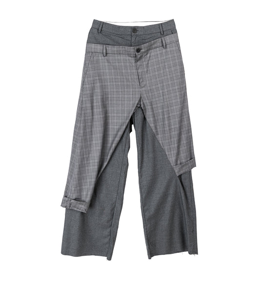 DOUBLE TROUSERS GREY