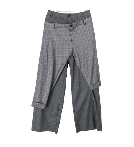 DOUBLE TROUSERS GREY