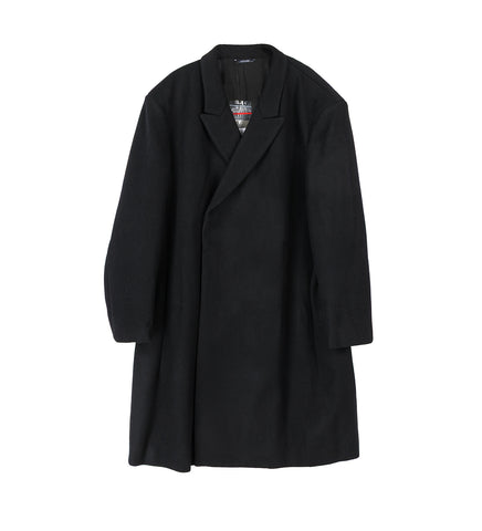 EPELDE OVERCOAT DEEP BLACK
