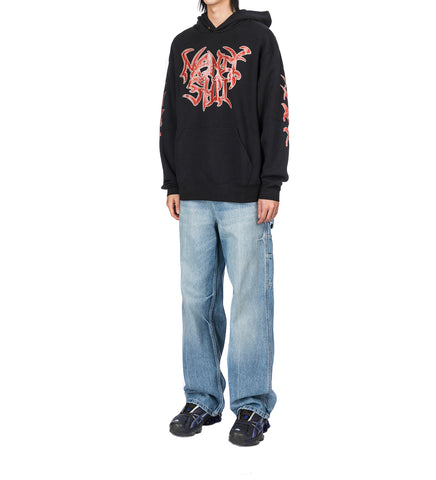 SH1T HOODY BLACK