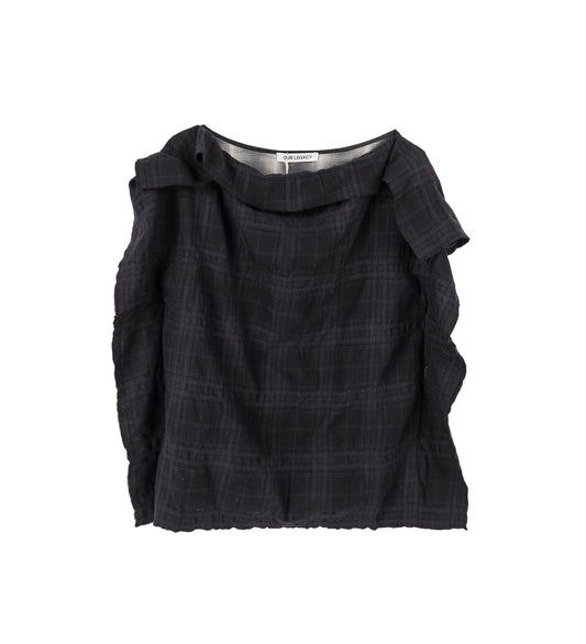 RAW TOP SITKA CHECK COTTON WOOL