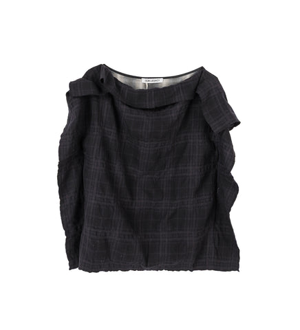 RAW TOP SITKA CHECK COTTON WOOL