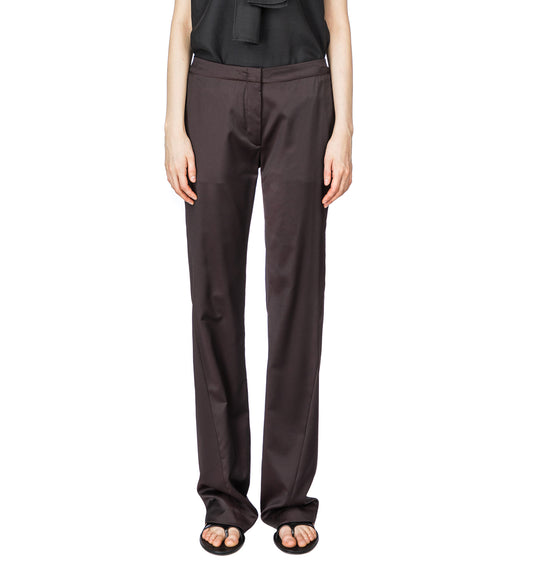 POISE TROUSER CRUSHED GRAPE FORM FLEX WEAVE