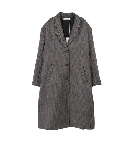 ALP COAT LEDGER WOOL BROKEN HERRINGBONE