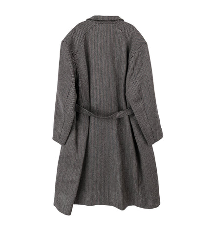 ALP COAT LEDGER WOOL BROKEN HERRINGBONE
