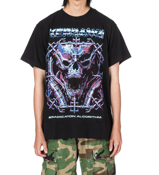 KERRANG! ERADICATION TEE BLACK