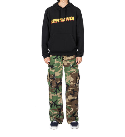 KERRANG! CLASSIC KERRANG! HOODIE BLACK