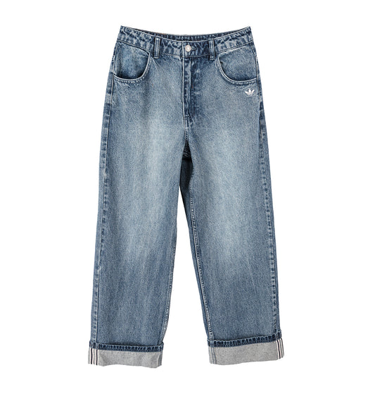 SONG FOR THE MUTE X ADIDAS 008 DENIM PANTS BLUE