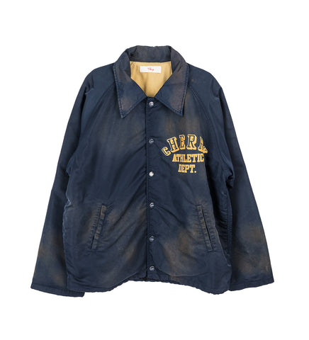 NYLON COACH JACKET SUN FADED NAVY
