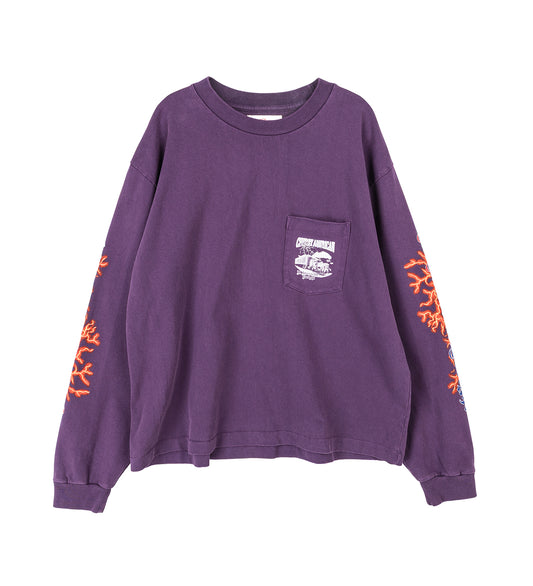 AMERICAN FREIGHT LONG SLEEVE GRAPE