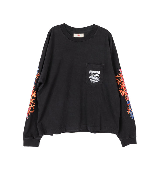 AMERICAN FREIGHT LONG SLEEVE VINTAGE BLACK