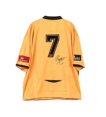 FOOTBALL TOP YELLOW GOLD