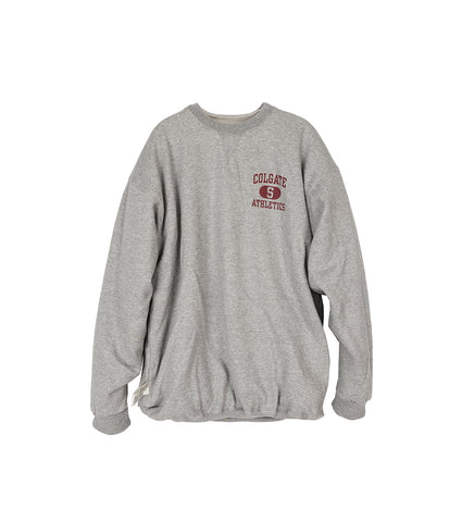RECODED BY AALTO DOUBLE NYLON SWEATSHIRT BEIGE