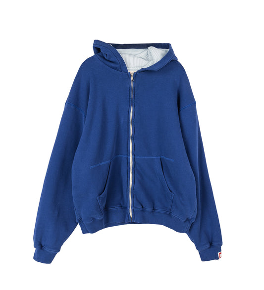 5 STAR THERMAL ZIP HOODIE NAVY