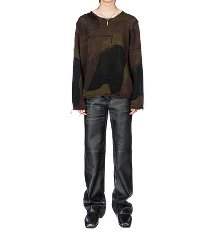 RIGID POPOVER CAMO COTTON RAFIA