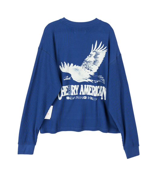 SOARING BOXY POCKET THERMAL NAVY