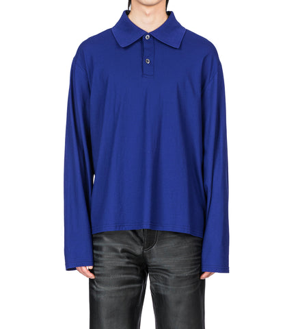 RUGBY LONGSLEEVE DEEP BLUE HIGH TWIST JERSEY