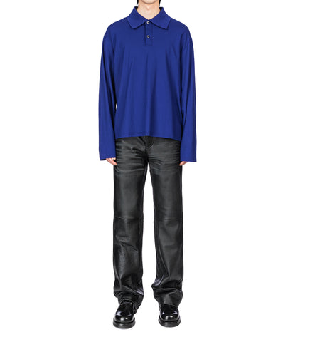 RUGBY LONGSLEEVE DEEP BLUE HIGH TWIST JERSEY
