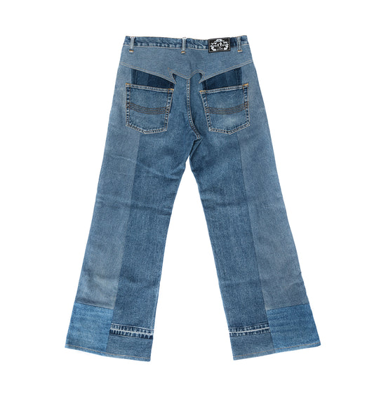 UPCYCLED JEANS BLUE LARGE