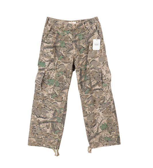 WIDE LEG CARGO PANTS CAMO