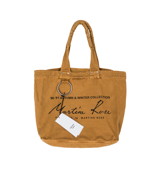 BONDAGE TOTE BAG BROWN