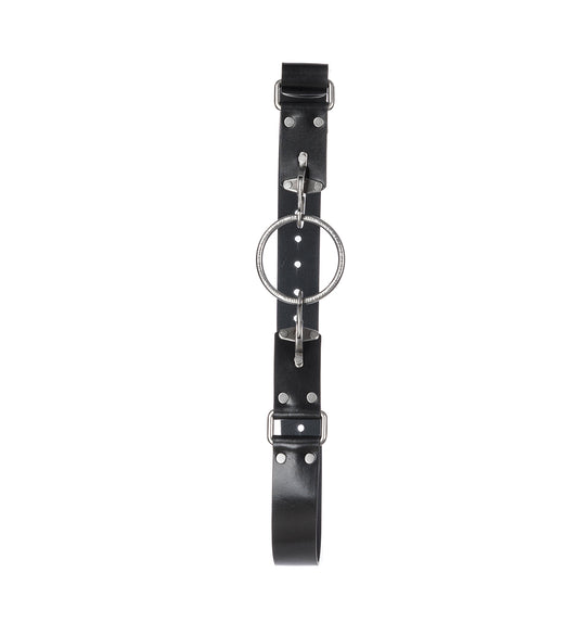 O RING BELT BLACK