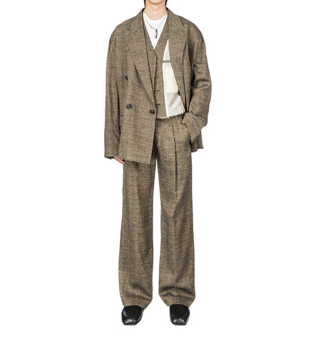 HALT BLAZER DEEP HUSK SOFT GRAIN WEAVE