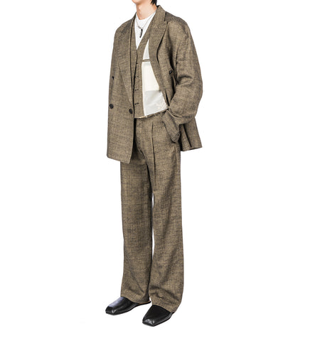 HALT BLAZER DEEP HUSK SOFT GRAIN WEAVE