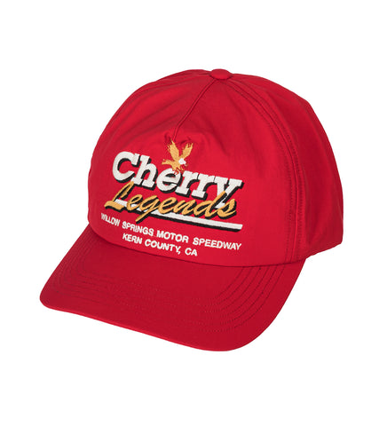 LEGENDS 5 PANEL HAT RED