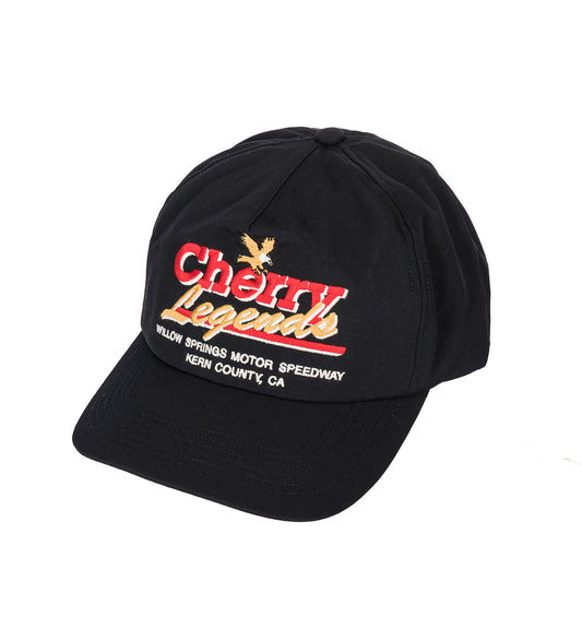 LEGENDS 5 PANEL HAT BLACK