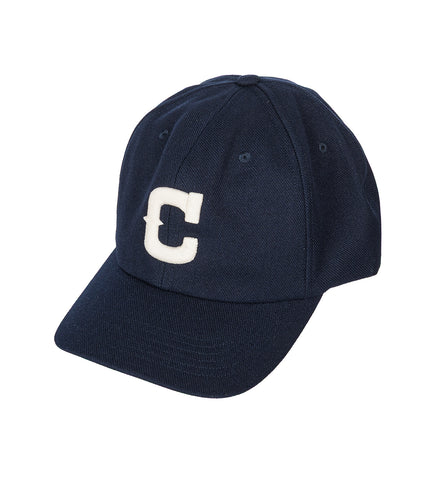 WOOL 6 PANEL HAT NAVY