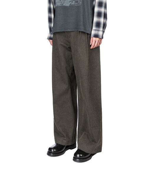 BRIDGE CHINO ANTIQUE MUDD COATED SATEEN