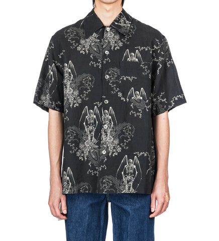 EVERY SHIRT SHORTSLEEVE DEATH PAISLEY PRINT