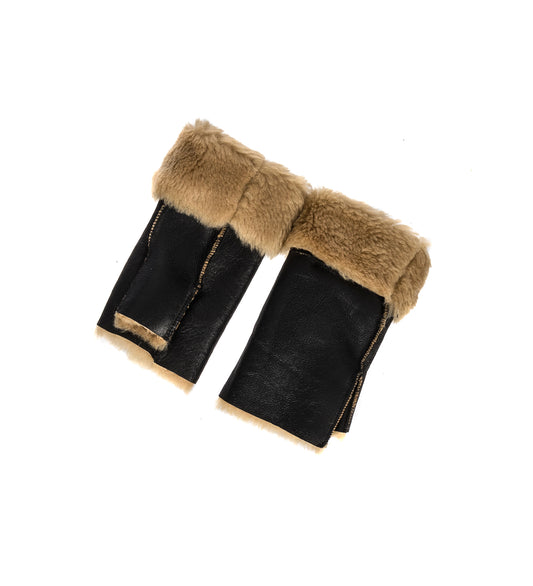 BLIZZARD GLOVE NATURAL AVIATOR SHEARLING