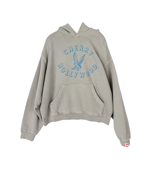 HOLLYWOOD PULLOVER HOODIE SMOKE