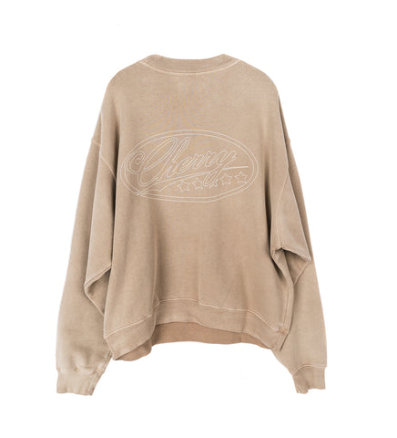 1 STAR CREWNECK DESERT TAN