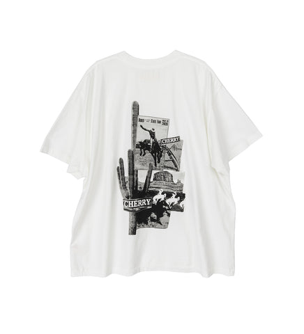 DESERT BOXY T-SHIRT VINTAGE WHITE