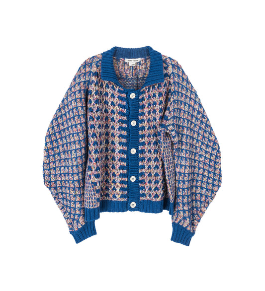 KIMCHI CARDIGAN BLUE PARTY