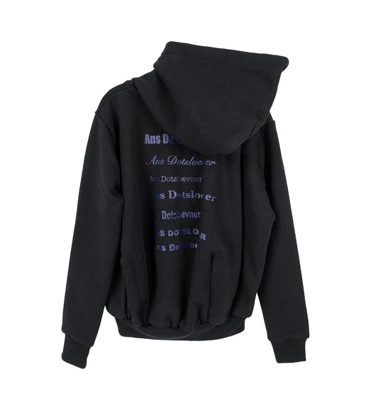BALLOON PULLOVER HOODIE BLACK